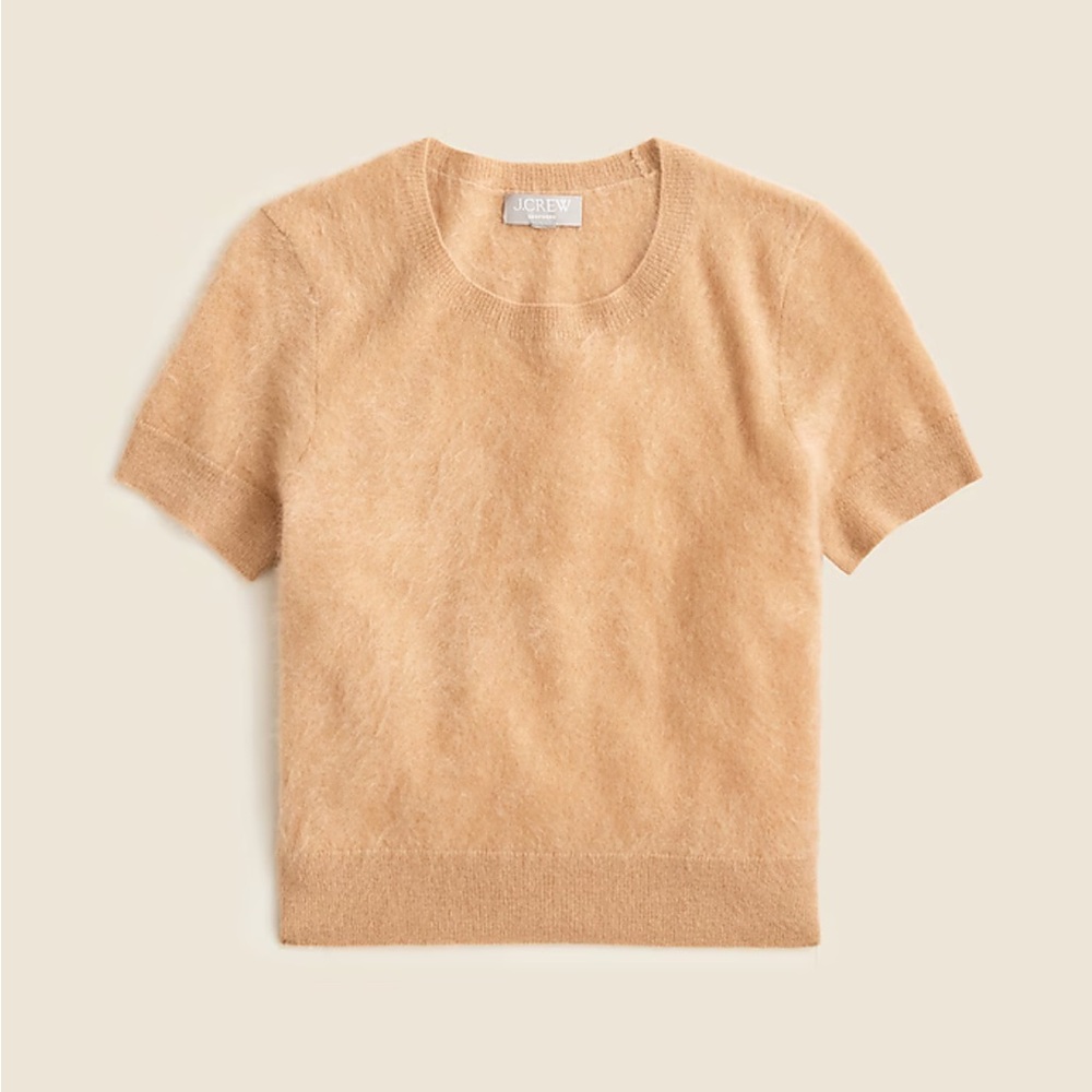 J. Crew Brushed Cashmere T-shirt